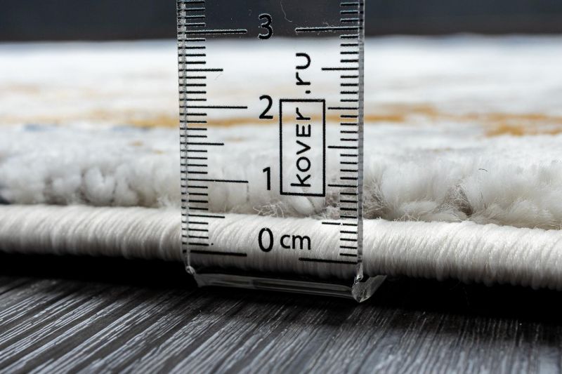 Турецкий ковер из полипропилена и полиэстера Carpet «LIZI» LZ0955A-BLU 200 x 290 см фото 6