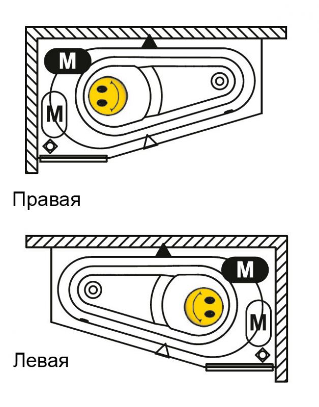 Акриловая ванна Riho Aryl B021001005 153x100 R