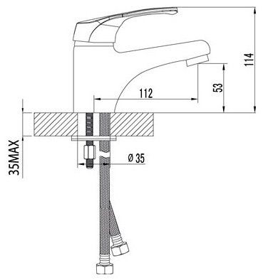 Смеситель Lemark Omega LM3106C фото 2