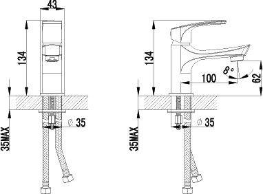 Смеситель Lemark LM1706C фото 3