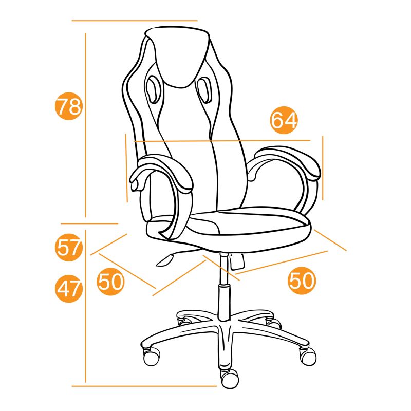 Кресло TetChair RACER BD-1731980 фото 10