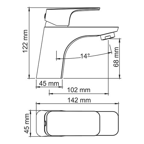 Смеситель WasserKRAFT Salm 2703