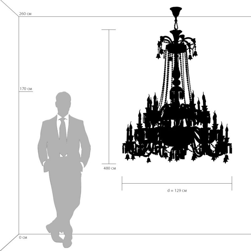 Люстра подвесная Campana 716364