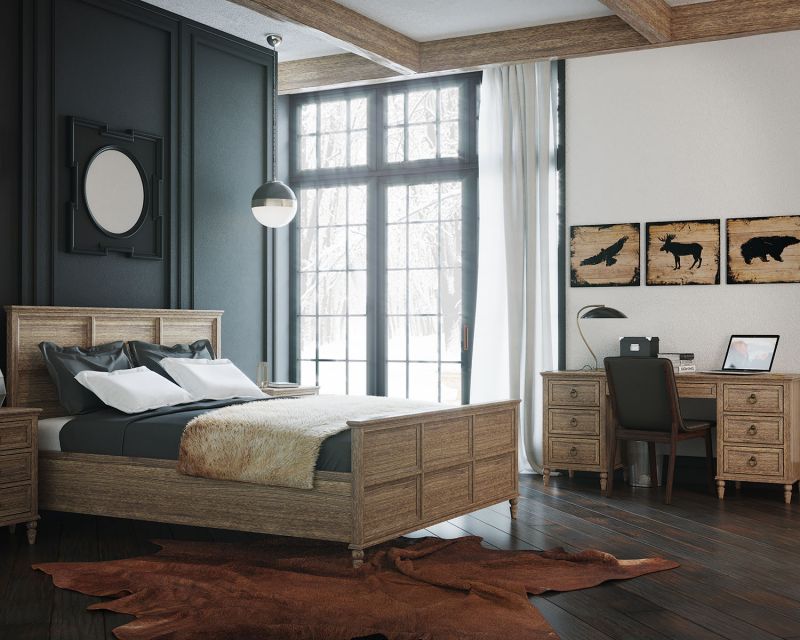 Двуспальная кровать The Werby Vilton BD-1485260