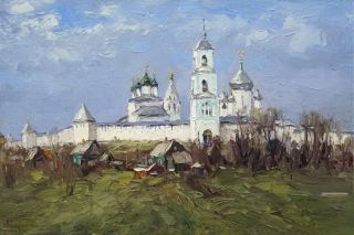 Картина "Никитский монастырь. Весна" Вилков Андрей