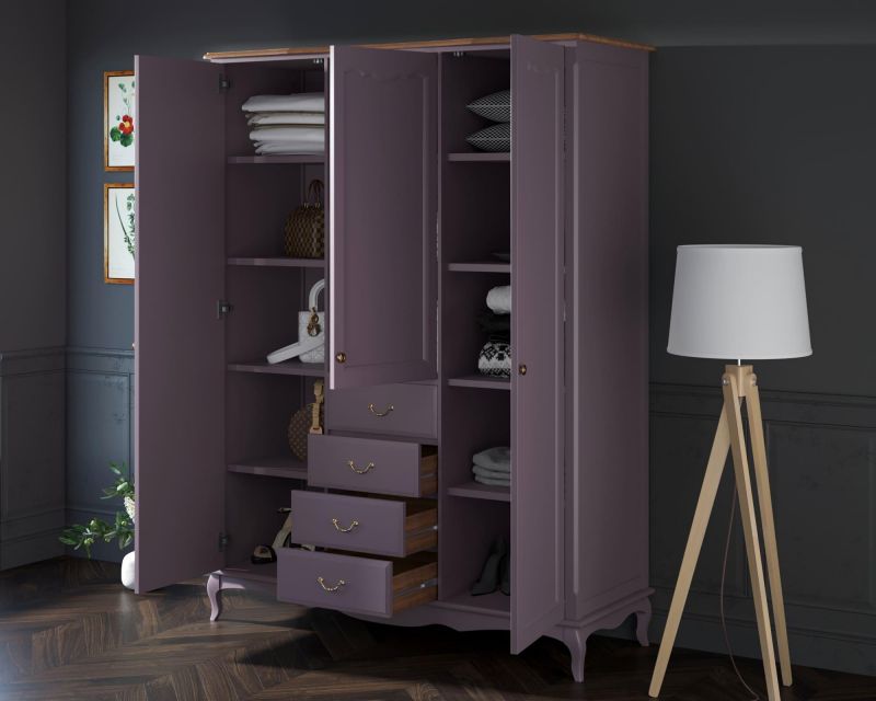 Шкаф Этажерка "Leontina Lavanda" фиолетовый BD-3090770 фото 4