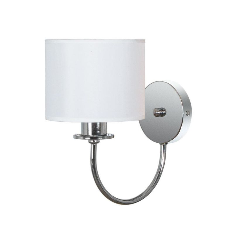 Настенный светильник с текстильным плафоном Arte Lamp ATTORE A4092AP-1CC фото 1