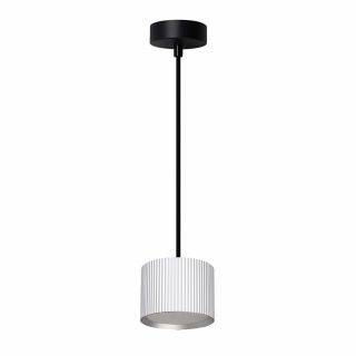 Светильник потолочный Feron Barrel HL4588 ARIA levitation 12W, 230V, GX53, серебро + черный, на подвесе 1,7 м 51680