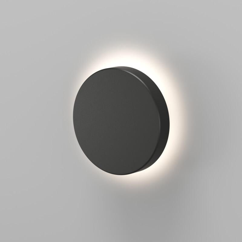 Настенный светодиодный уличный светильник Denkirs DRAMEN, IP65, 15 Вт, 3000К (теплый), черный, алюминий DK9701-BK фото 2