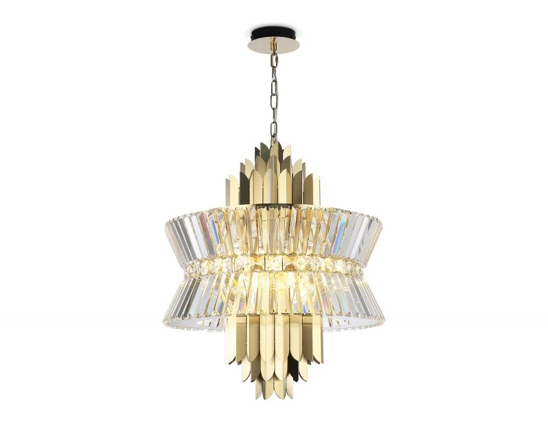 Подвесная люстра с хрусталем Ambrella LH IP20 E14 LH41017 фото 1