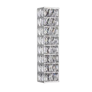 Настенный светильник Odeon Light хром/металл/хрусталь LED 9W 4000K 508Лм PANTA 4927/9WL