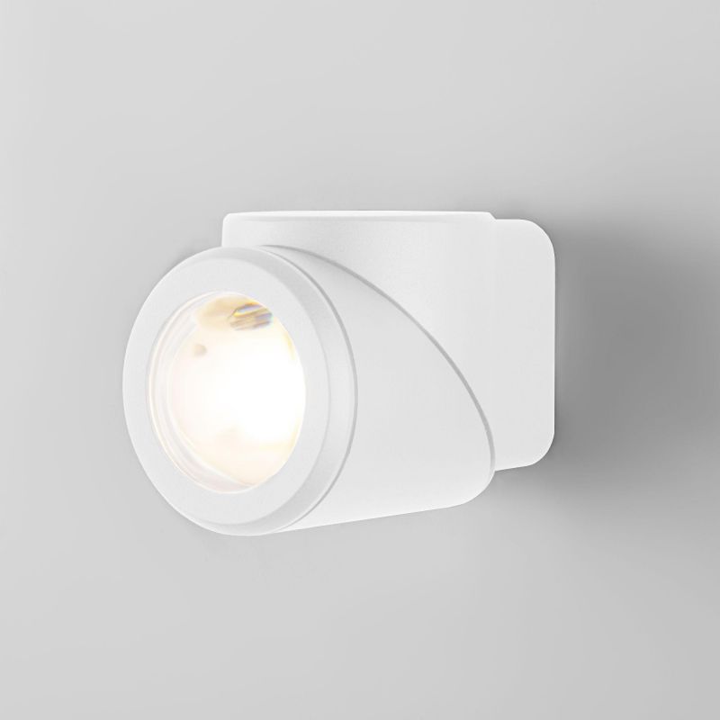 Уличный настенный светодиодный светильник Elektrostandard GIRA U LED IP54 35127/U белый фото 3