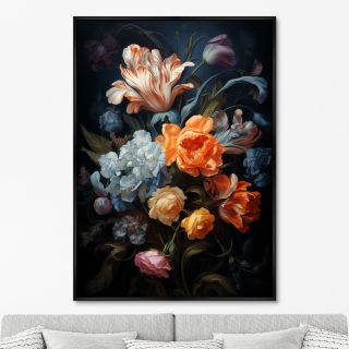Репродукция картины ArtNoMore на холсте Ramo de flores, No 2, 2024г.