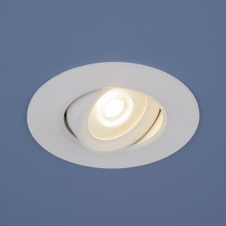 Встраиваемый точечный светодиодный светильник Elektrostandard 9914 LED 6W WH белый 6W