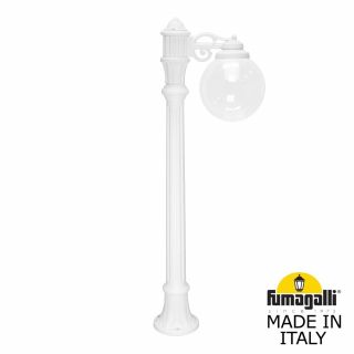 Садовый светильник-столбик Fumagalli GLOBE 250 белый, прозрачный G25.163.S10.WXF1R