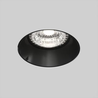 Встраиваемый светильник Denkirs IP 20, 10 Вт, GU5.3, LED, черный, пластик DK3055-BK