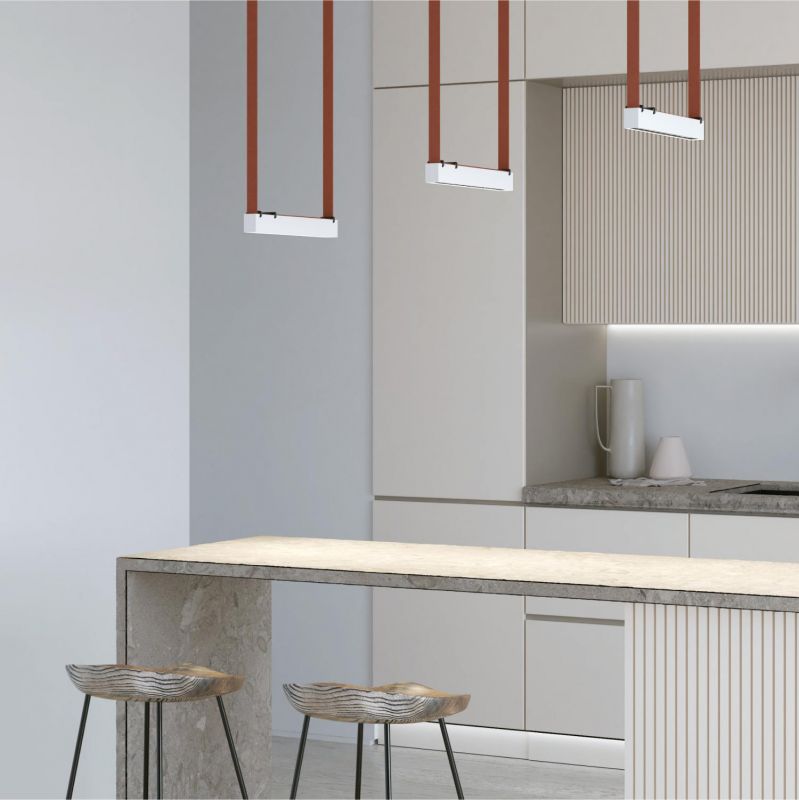 Cветильник для трека-ремня Denkirs Belty Grill, со светодиодом, 4000K,белый с черным,DK5570-WB фото 6