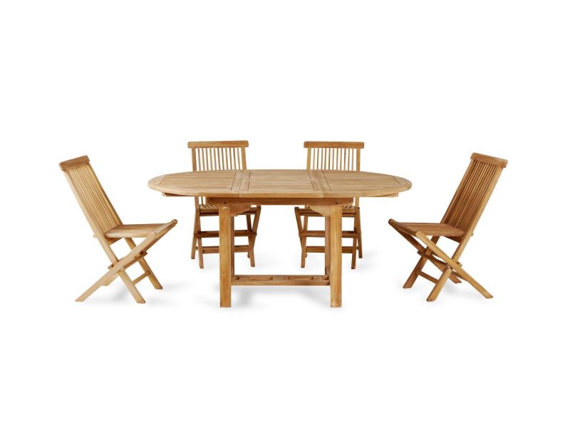 Стол круглый раздвижной ОГОГО Обстановочка Sundeck BD-3023156 фото 10