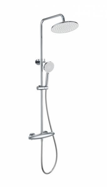 Душевая стойка с термостатом WONZON & WOGHAND WW-B3031-A-CR Хром фото 1