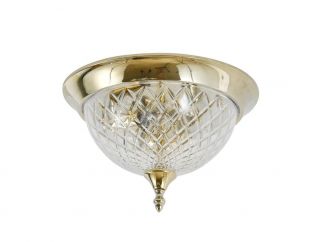Потолочный светильник Clear glass Newport 6400 E14 60W 6403/PL gold new