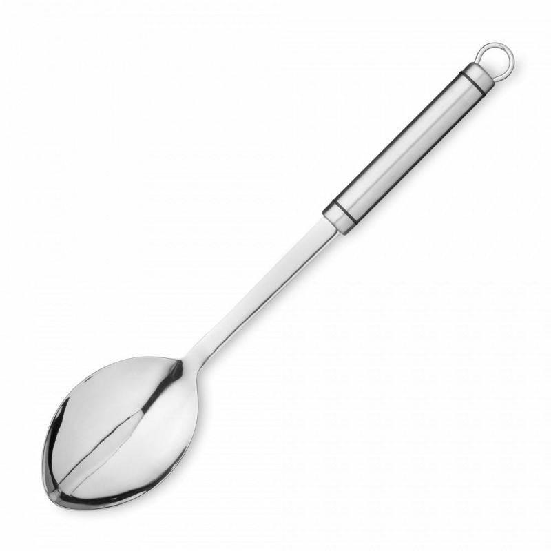 Ложка с овальной ручкой Kitchen Craft Professional стального цвета BD-3143636 фото 1