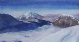 Картина "Высоты" Быстрова Анастасия