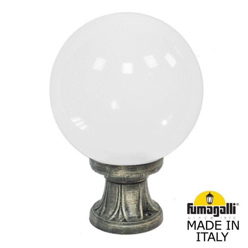 Ландшафтный фонарь Fumagalli GLOBE 250 бронза, бежевый G25.110.000.BYF1R фото 1