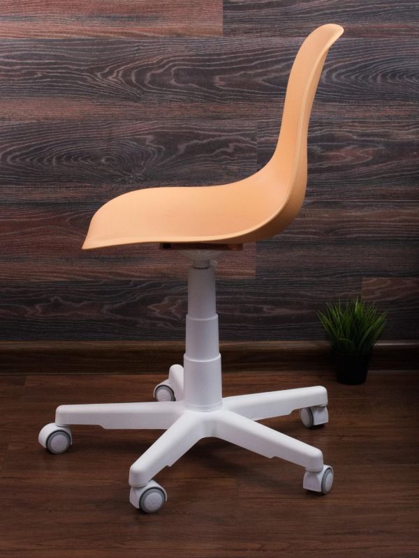 Кресло Смузи белый/ персиковый Z001900A00-1