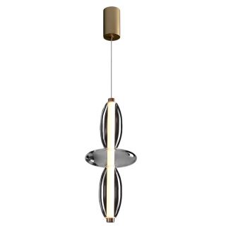 Светильник подвесной Crystal Lux QUASAR SP14W LED TRANSPARENT