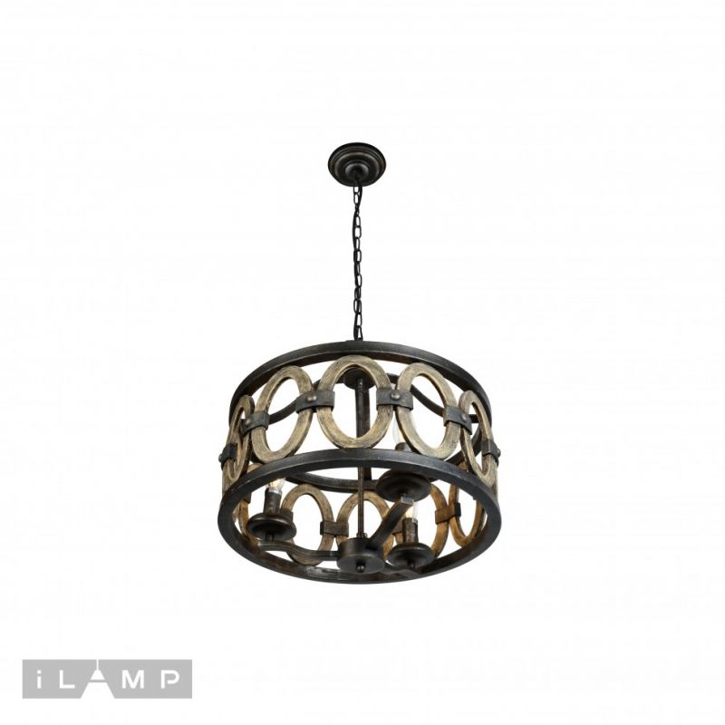 Подвесная люстра iLAMP Organic 40W E14 Loft192-3 фото 2