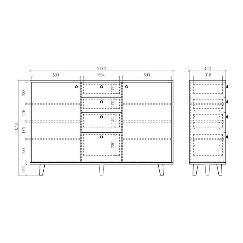 Комод The IDEA Twin BD-1964503