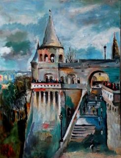 Картина "Будапешт.рыбацкий бастион" Питаев Валерий