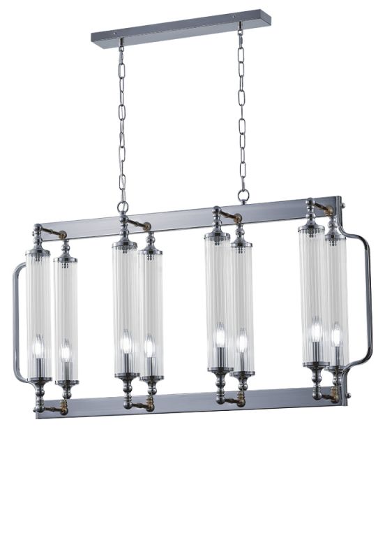 Люстра Crystal Lux TOMAS TOMAS SP8 L1000 CHROME