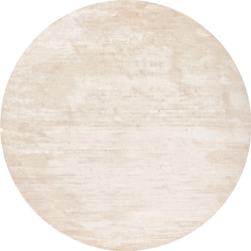 Индийский ковер из шёлка Carpet «SILK VEIL» PLAIN-G099(Round) 194 x 194 см фото 1
