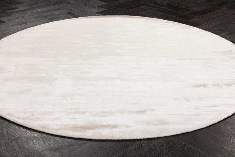 Индийский ковер из шёлка Carpet «SILK VEIL» PLAIN-G099(Round) 194 x 194 см фото 2