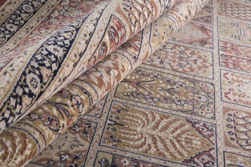 Бельгийский ковер из шерсти и шёлка Carpet «NAIN MR» 6403-206 280 x 390 см фото 4