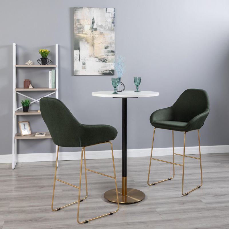 Кресло барное R-Home Kent зеленое BD-3070007 фото 3