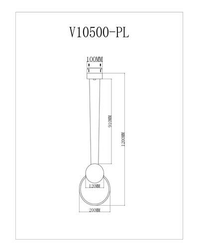 Светодиодный подвесной светильник Moderli Store V10500-PL фото 5