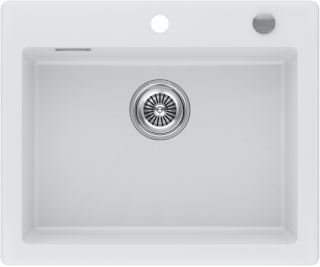 Кухонная мойка KuchenStern TOPKERAM 60 302KW30 Кристальный белый KW