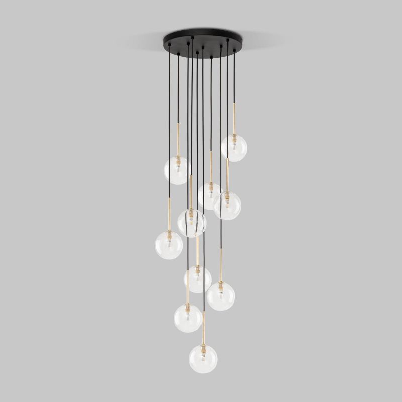 Подвесной светильник TK Lighting Nilos со стеклянными плафонами G9 8W 5944 фото 1