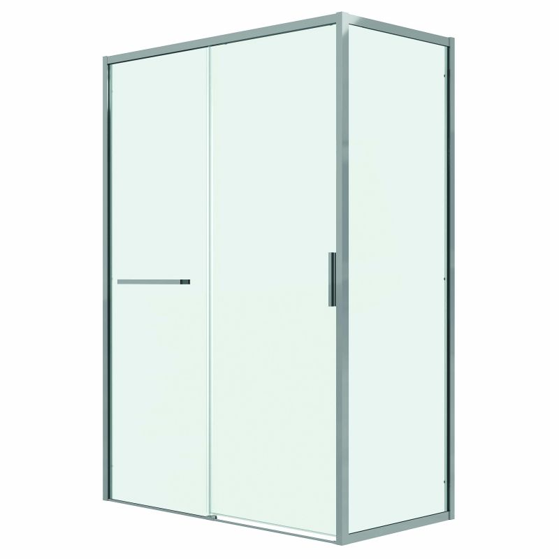 Душевая перегородка Grossman Style 200.K33.05.100.10.00, 100х195 см, профиль хром, стекло прозрачное фото 2