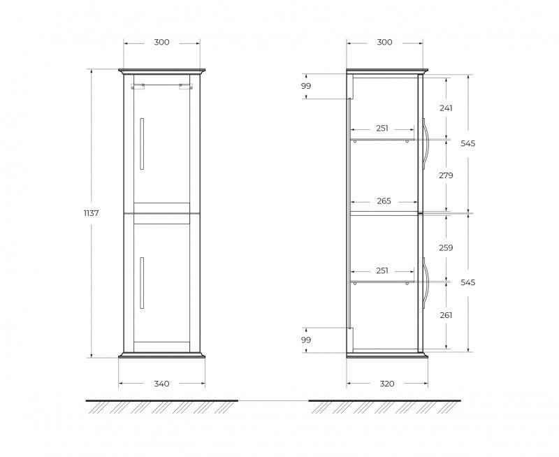 Мебельная раковина Cezares GLASS 61x46 Cezares 50202