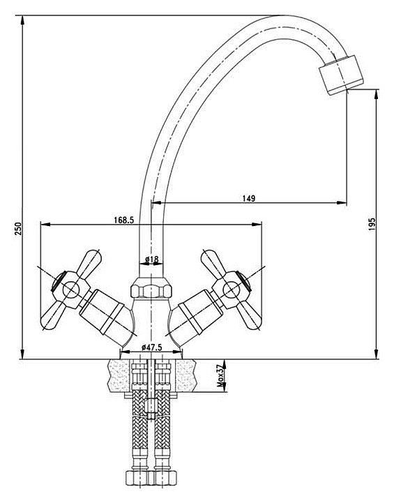 Смеситель Lemark Soul LM6040C