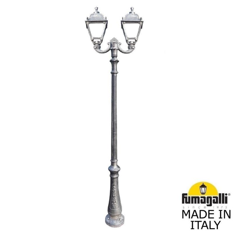 Парковый фонарь FUMAGALLI NEBO OFIR/SIMON 2L бронза, бежевый U33.202.R20.BYH27 фото 1