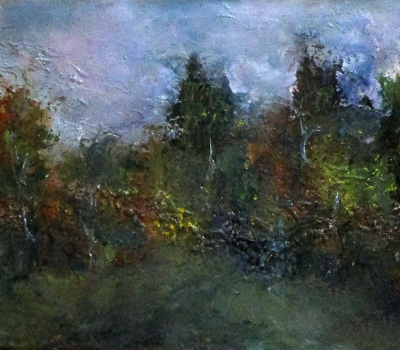 Картина "После дождя 1" 50x40 Желнов Николай