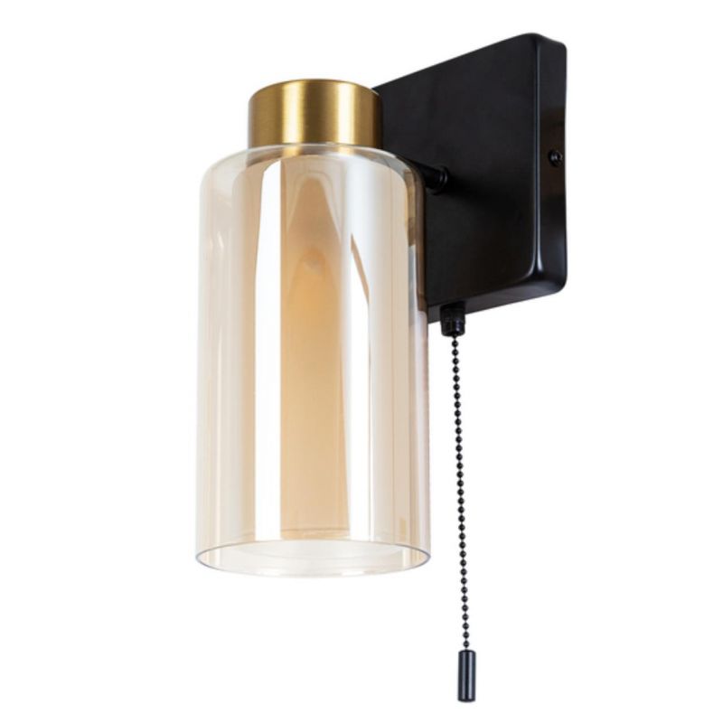 Бра Arte Lamp LEO A7027AP-1BK фото 1