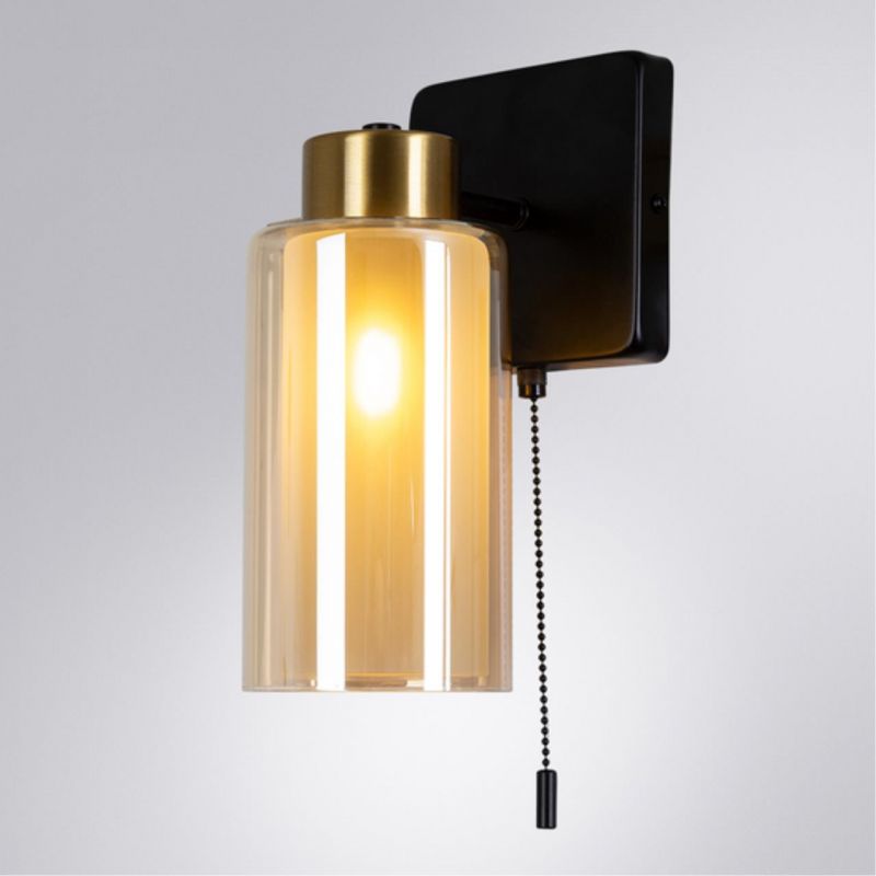 Бра Arte Lamp LEO A7027AP-1BK фото 2