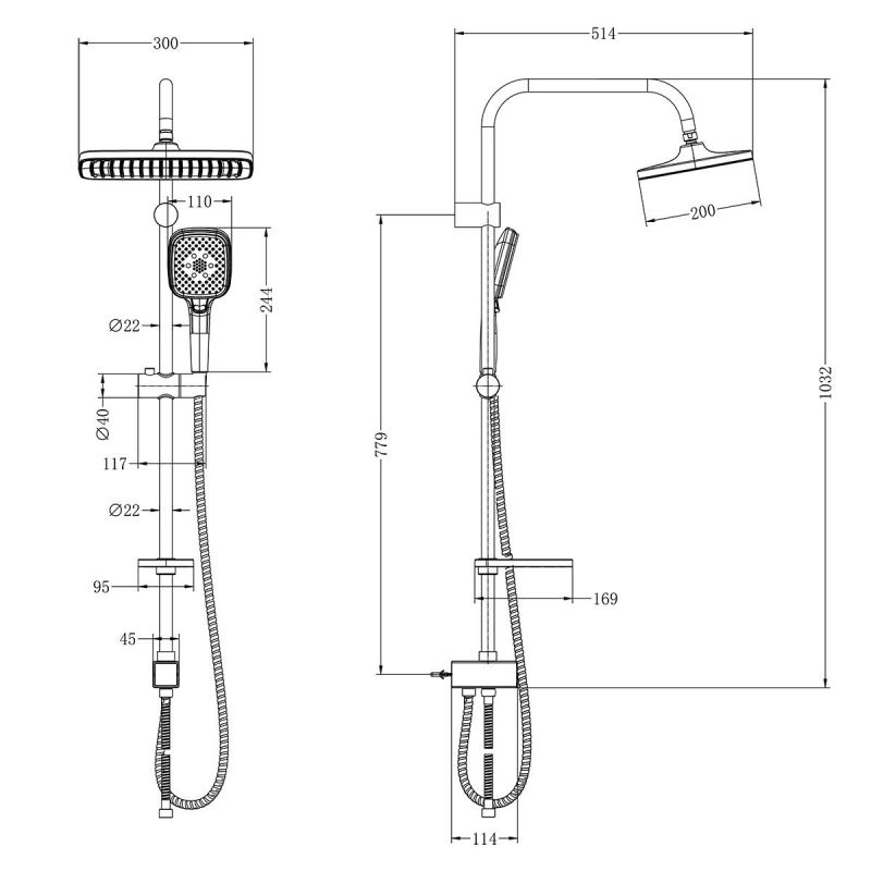 Душевой гарнитур Lemark LM8811C