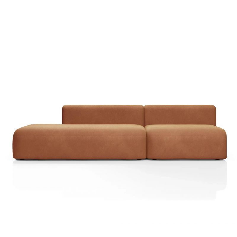 НОВЫЕ ЭМОЦИИ Диван прямой, терракотовый, угол левый D1 furniture BD-3063834 фото 8