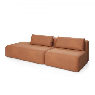 НОВЫЕ ЭМОЦИИ Диван прямой, терракотовый, угол левый D1 furniture BD-3063834